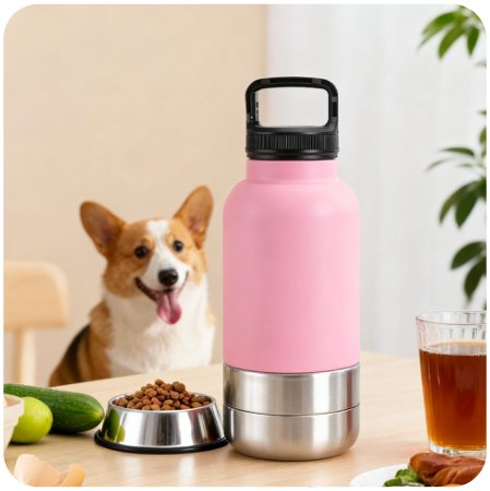 3-in-1 Slim Water Bottle 32oz view 3