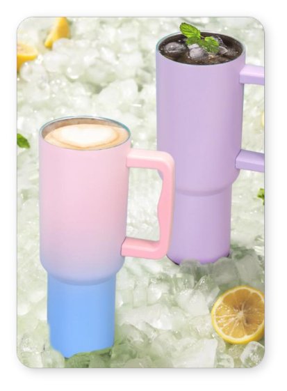 Slim Handle Tumbler 40oz view 3