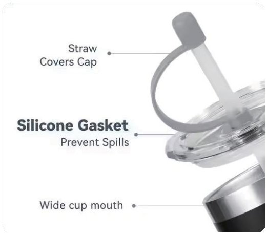 Straw Tumbler 500ml view 3