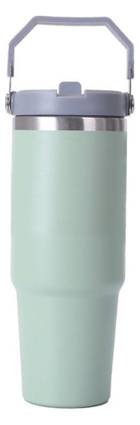 Handle Lid Water Bottle 30oz